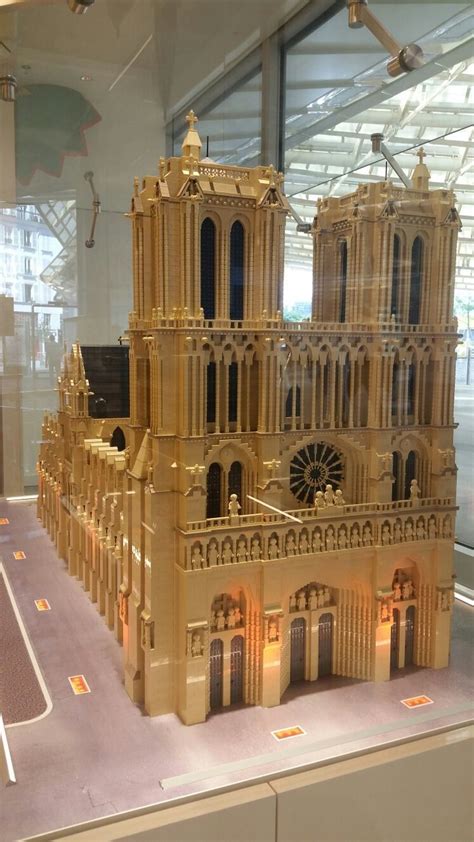 Holy Awesome Lego Build, Batman!!! Notre Dame Cathedral made out of ...