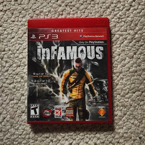 Infamous PS3 Game #ps3 #videogames #superhero... - Depop