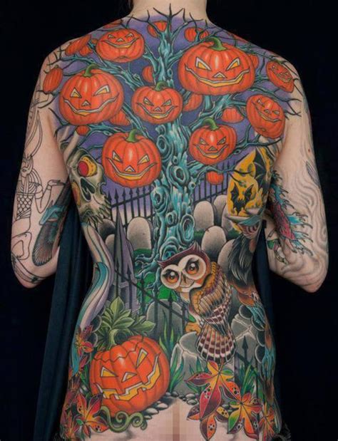 80 Awesome and Spooky Halloween Tattoos