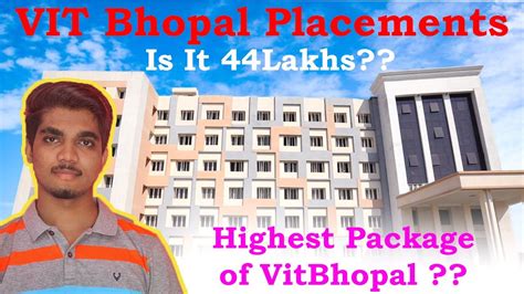 Vit Bhopal Placement 2021 - YouTube