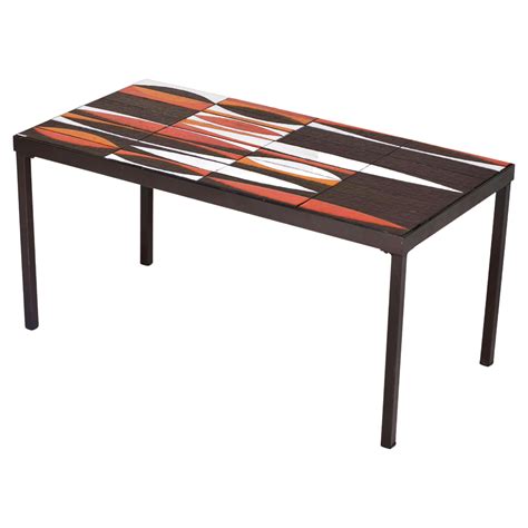 "Navette" Ceramic Coffee Table By Roger Capron, 1960s For Sale at 1stDibs