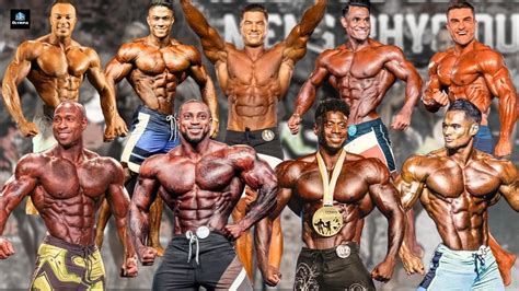 OLYMPIA 2023 - MEN'S PHYSIQUE COMPLETE LINEUP (47 CONTESTANTS) - YouTube