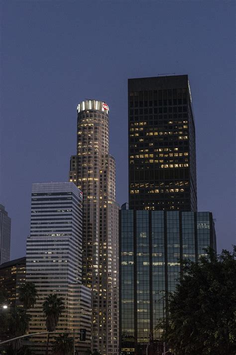 Free Images : architecture, night, skyscraper, cityscape, panorama, downtown, dusk, evening ...