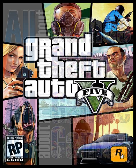 Grand Theft Auto V Cover Art[WIP](UPDATE 3) by eduard2009 on DeviantArt