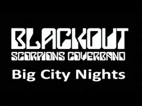 Scorpions Cover: Big City Nights - YouTube