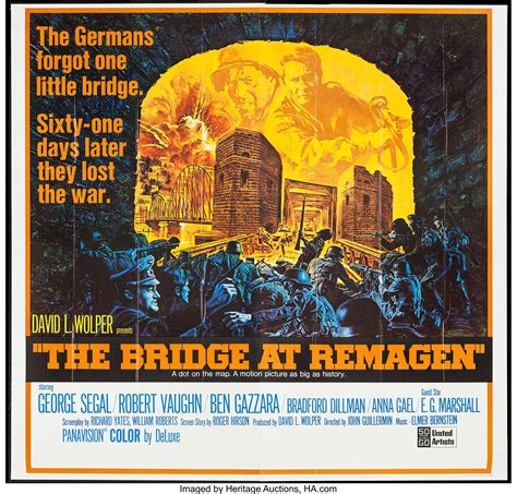 The Bridge at Remagen (United Artists, 1969). International Six | Lot #52058 | Heritage Auctions