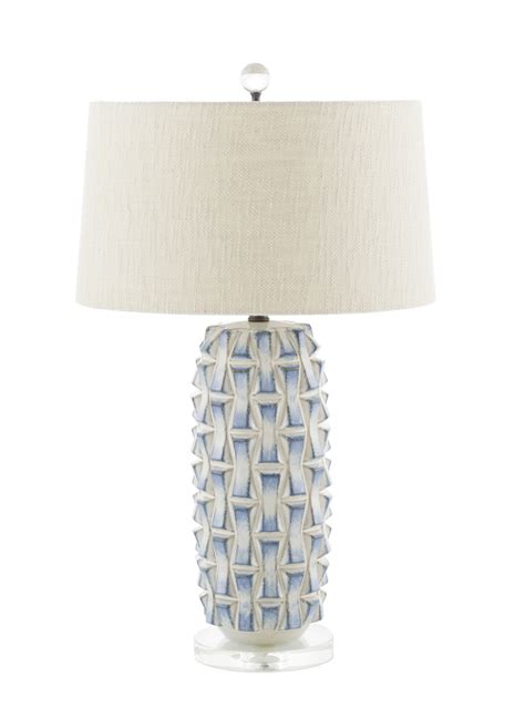 Blue White Ceramic Lamp-$635.00 - Peach Tree Designs