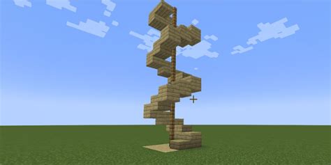 Minecraft Spiral Staircase