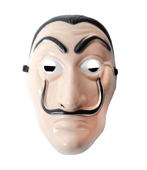 Money Heist Dali Mask - Costume Wonderland