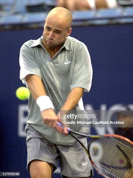 11 Mercedes Benz Cup Andre Agassi V James Blake Photos & High Res ...