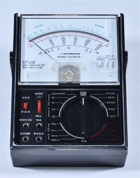 Radio Shack Micronta Range Doubler Multitester VOM Multimeter 22-204A -- Antique Price Guide ...