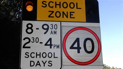 Flashing light school zone signs on way | News Local