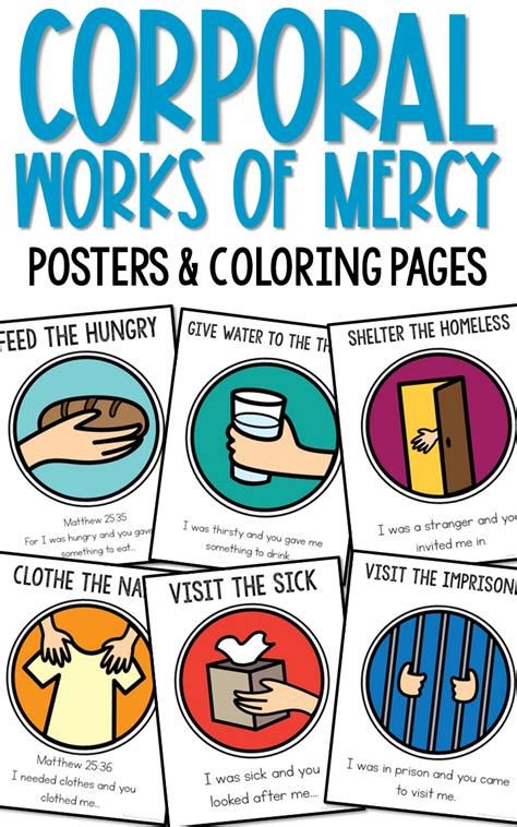 Corporal works of mercy – Artofit