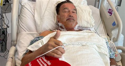 Arnold Schwarzenegger in the Hospital for Another Heart Surgery