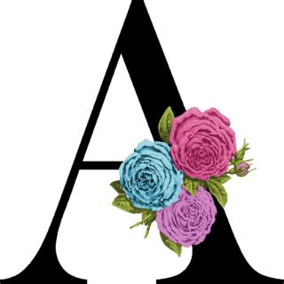 Letter A Monogram | Customize Online | Instant Download