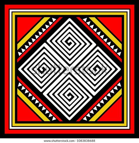 Vector Cultural Toraja Batik Motive South Stock Vector (Royalty Free) 1083838688 | Shutterstock