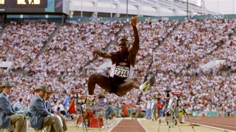 Carl Lewis wins his fourth straight Olympics long jump - ESPN - Stats ...