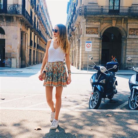 summer outfit barcelona