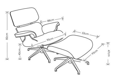 Eames Lounge Chair Tall Dimensions - Design Talk