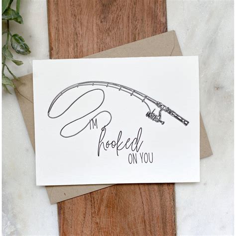 I'm Hooked on You | Greeting Card - Cotton Willow Design Co.