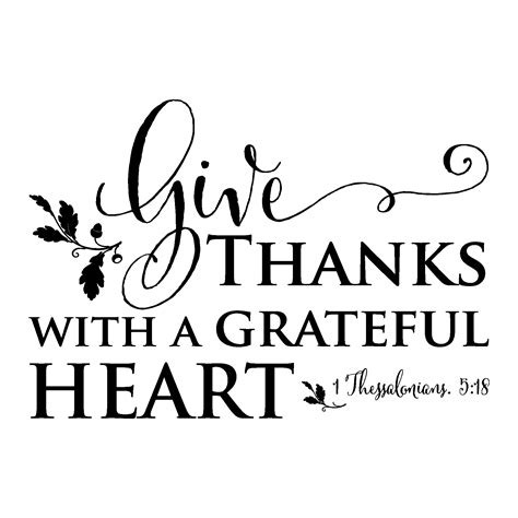 Grateful Heart Wall Quotes™ Decal | WallQuotes.com