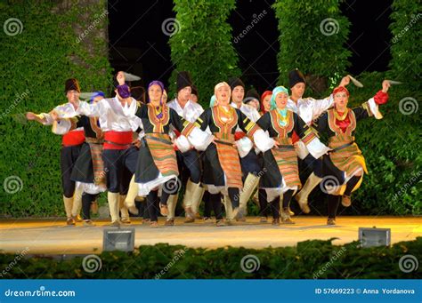 Serbian Dance Group Editorial Stock Photo - Image: 57669223