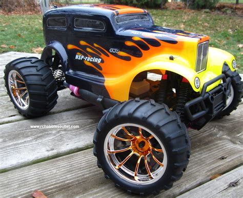 RC NITRO GAS MONSTER TRUCK HSP 1/10 CAR 4WD RTR 88046 - rchobbiesoutlet