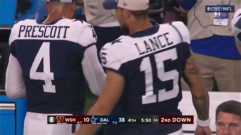 Dallas Cowboys vs. Washington Commanders Highlights 4th Qtr ...