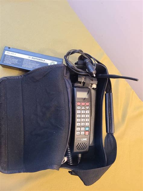 1990's Rare Motorola CelluLink Mobile/Cell Phone with Bag | Etsy