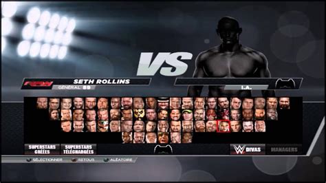 WWE 2K15 - Custom Selection Screen Renders (PS3) - YouTube