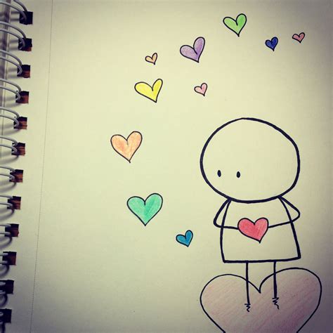 love can take your heart away | Cute drawings, Cute drawings of love ...