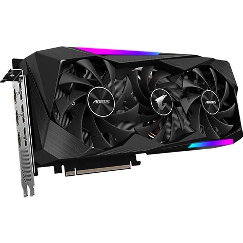 Gigabyte Nvidia GeForce RTX 3070 AORUS Master 8GB GDDR6 Graphics Card ...