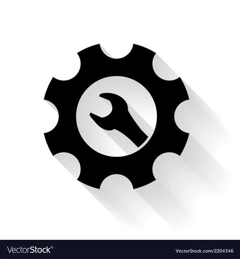 Maintenance symbol Royalty Free Vector Image - VectorStock