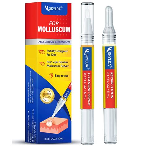 Skyloa Molluscum Contagiosum Treatment Pen | Safe & Painless Repair Kit ...