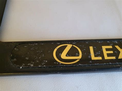 Vintage Hawaii License Plate Frame Metal LEXUS of Hawaii SEE PICS ...