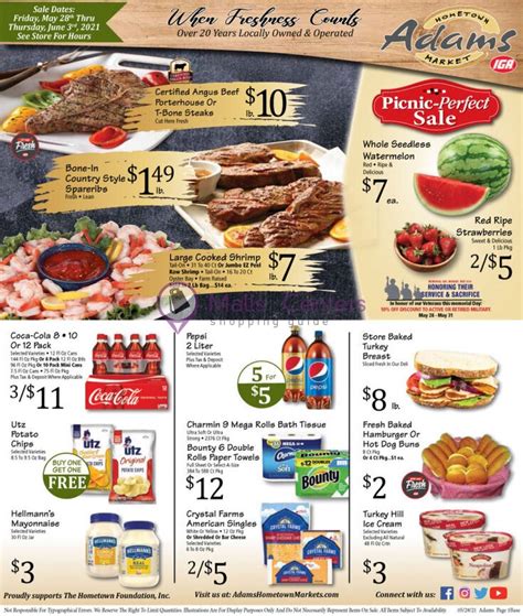 Adams hometown market Weekly Ad - sales & flyers specials - MallsCenters