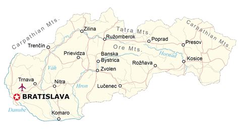 global Entender rotación capital of slovakia map Flexible compensar Araña