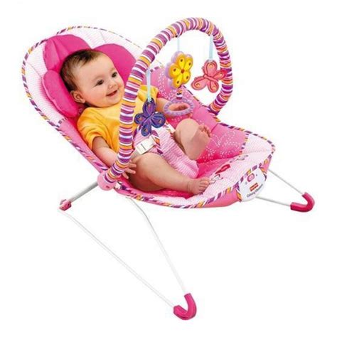 Fisher Price Baby Bouncer Toddler Rocker with Calming Vibration - Pink ...