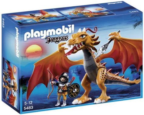 Playmobil 5483 Flame Dragon | Playmobil, Dragon, Toy playset