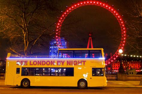 See London By Night Bus Tour for Two