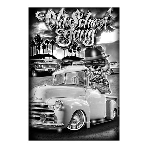 Old School Gang Poster - buy now from Thump Records