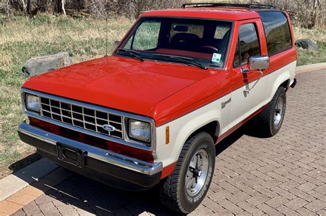 No Reserve: 1987 Ford Bronco II XLT 4x4 5-Speed for sale on BaT ...