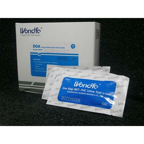 Drug Testing kits MET-THC Panel type, 25's, urine, WONDFO