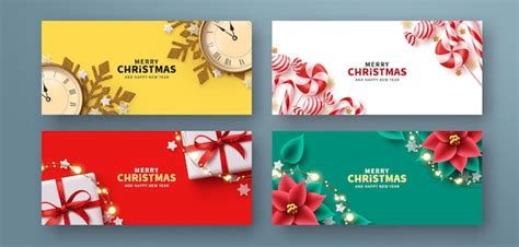 Premium Vector | Merry christmas text vector banner design. christmas and new year holiday gift ...