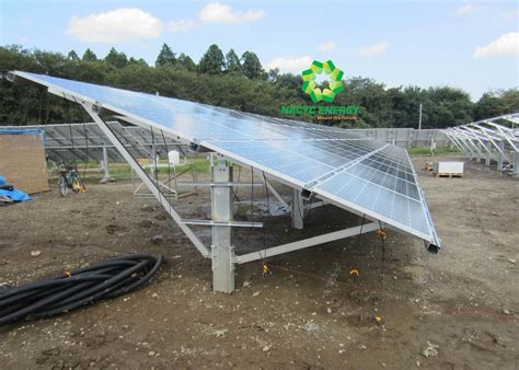 Ground Mount Solar System / Solar Panel Mounting Systems For Ground Installation