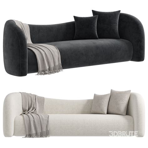 GIN Sofa 3d model Buy Download 3dbrute