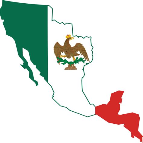 Mapa De Mexico Png