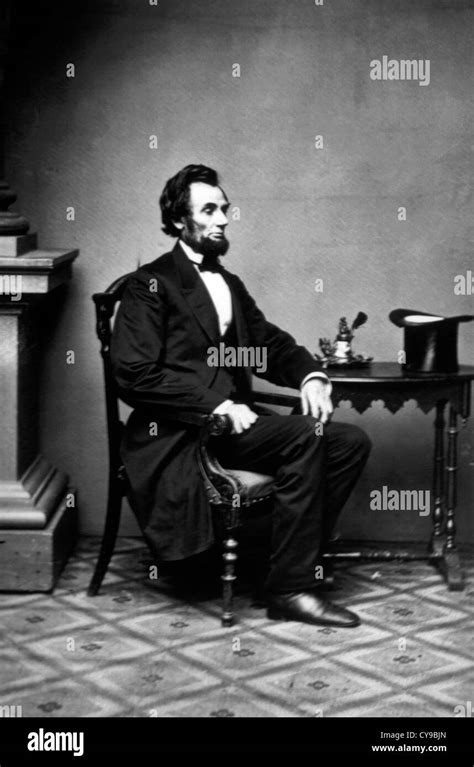 Abraham Lincoln, U.S. President, Circa 1861 Stock Photo - Alamy