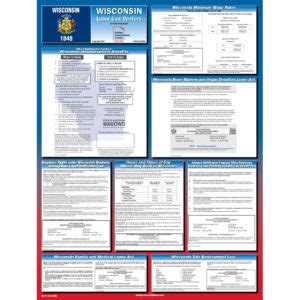 2024 Wisconsin & Federal Labor Law Poster | Poster Compliance Center