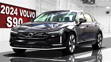 Redesigned 2024 Volvo S90 Recharge or ES90 EV - FIRST LOOK at All-Electric Sedan in New Render ...